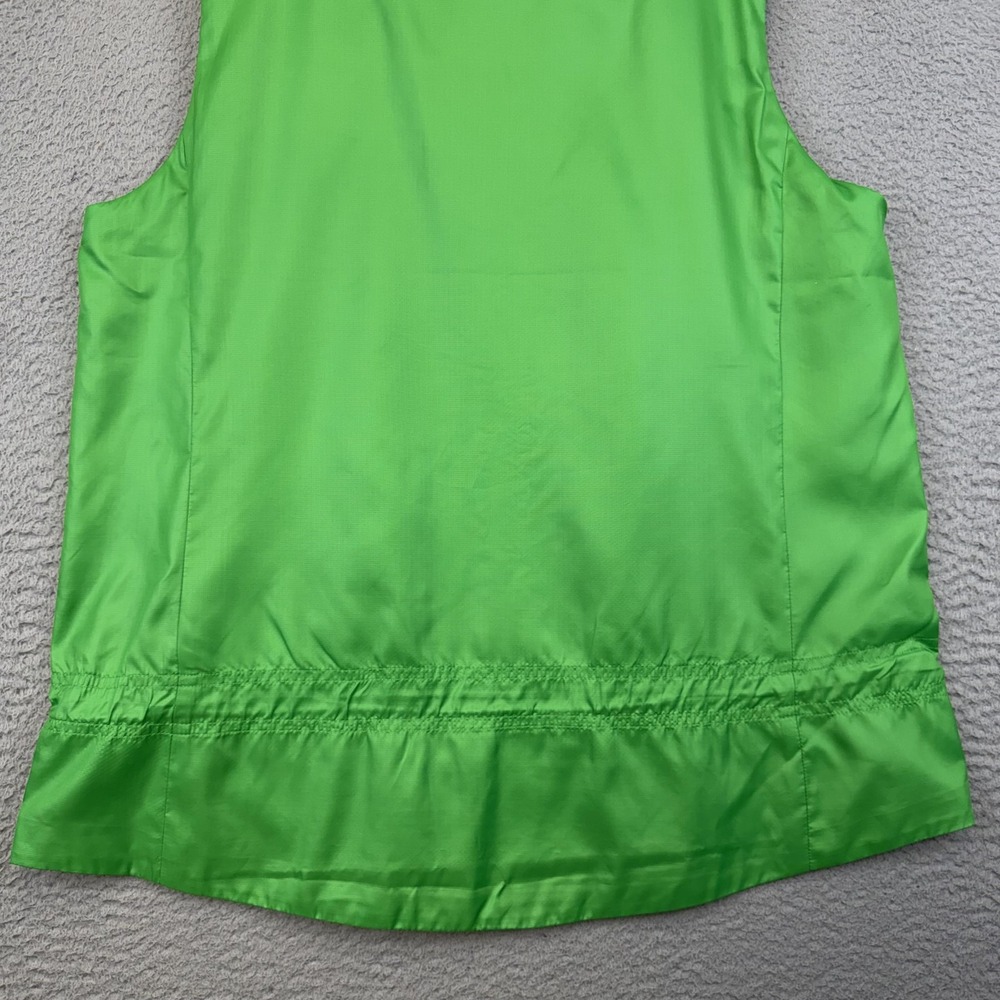Polo Golf‎ Ralph Lauren Vest Womens Large Green Water Repellent Windbreaker - Picture 6 of 13